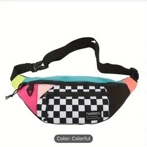 Multi-Compartment Lightweight Waist Bag